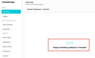 AI OCR Text Recognition & Translation - AI Image Translator Step 2